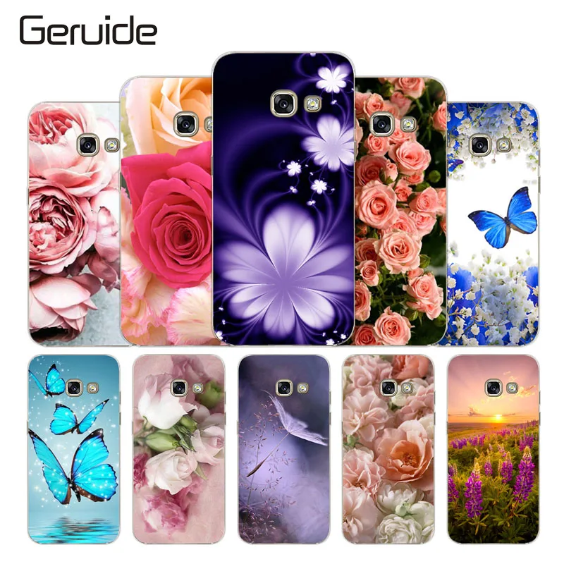

For Samsung Galaxy A5 2017 5.2" Case Painted Patterns Soft Silicon TPU Cover For Samsung A5 2017 Cases SM-A520F A5200 Fundas