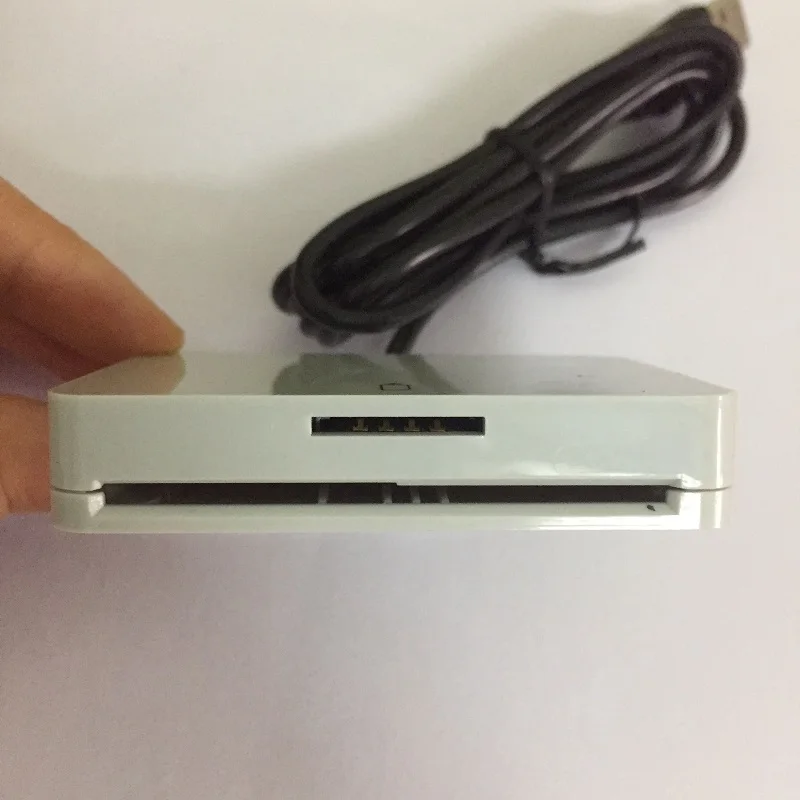 OYEITIMES MCR3512 2 in 1 Card Reader USB 2.0 ID-1/2FF 12 Mbps Support IC Smart Card Reader 2G/3G/4G SIM Writer