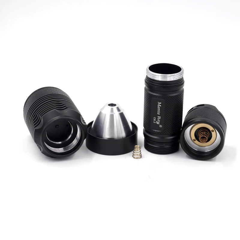 Manta Ray C8.2 черный фонарик Хост с 7 мм отверстие или 10 мм отверстие OP/SMO Отражатель