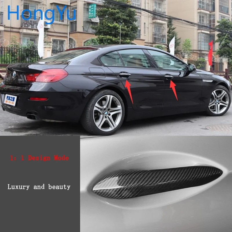

for BMW 6 series F06 F12 F13 G32 640i 650i 640d 2011-2017 100% real carbon fiber Auto outer door handle cover