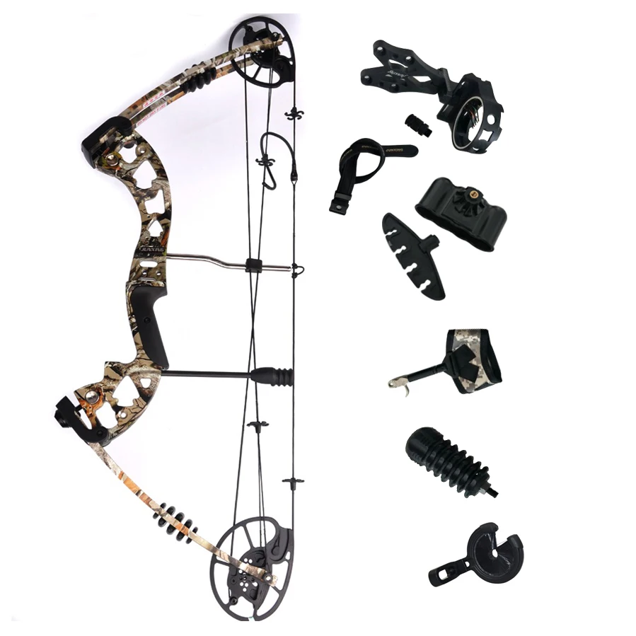 M125 Junxing Hunting Compound Bow Archery with 30 70lbs Lbs Draw Weight