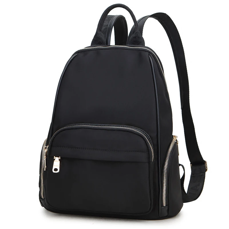 New Fashion Nylon Backpack Women Bags Preppy Look Backpack Girls School