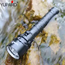 YUPARD Новый Дайвинг 4000 люмен CREE XM-L2 3 * L2 светодиодный фонарик водонепроницаемое нижнее белье свет лампы super T6 белый желтый свет