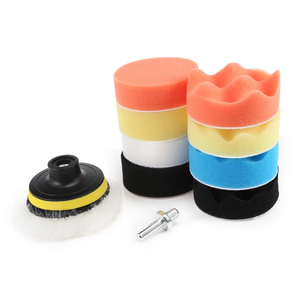 Polishing Pad Buffing Sponge Car Beauty Tool 11pcsin Brush from Tools