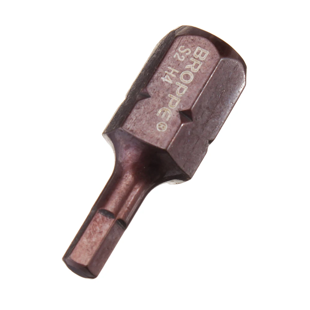 Broppe 7 шт H4 H12 30 мм Шестигранная отвертка бит H4/H5/H6/H7/H8/H10/H12 10 шестигранный хвостовик