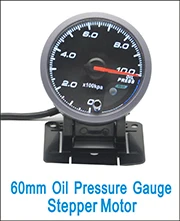 Preta do Carro Medidor de Pressão do Turbo Medidor de Calibre do Impulso Bitola Dragão 60mm Cara Luminoso Colorido 1 ~ 3 Bar Trubin Mete 5 Bitola dragão 60mm Carro Pressão do Turbo