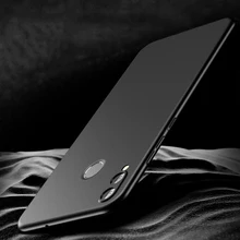 Жесткий матовый чехол для huawei Honor 8X Max, тонкий противоударный чехол с одним рукавом, модный защитный чехол для Honor 8C Phone(China)
