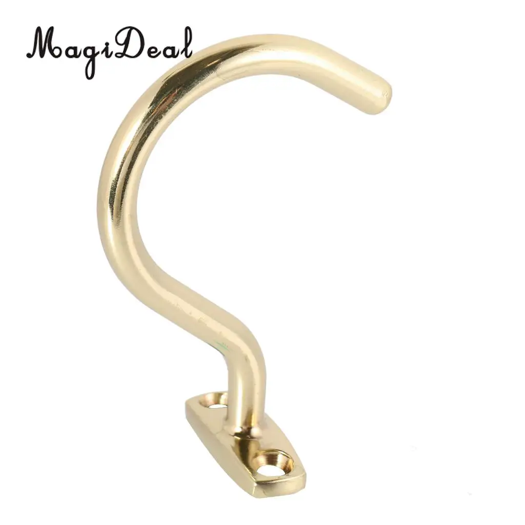 MagiDeal 6 Pcs Snooker Billiard Table Cue Brass Hook to Hold Bridge Stick Pool Rack 