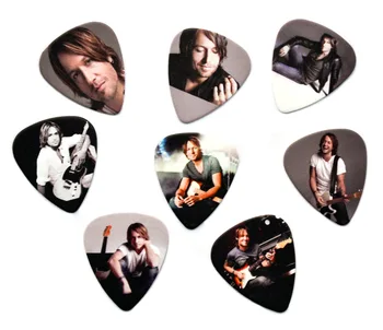 

Lots of 80Pcs Keith Urban 2 sides printing Guitar Picks Plectrum Medium 0.71mm