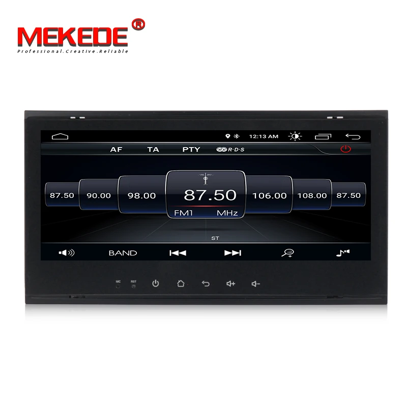 Excellent MEKEDE Android 8.1 8 .8inch Car DVD VW Touareg Multivan T5 (2002-2010) GPS 3G BT Radio RDS USB Steering wheel Canbus 3