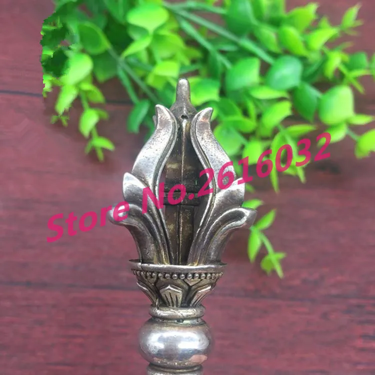 The-collection-of-silver-coated-bronze-Vajra-pestle-JiangMo-Nepal-Buddhist-Vajra-antique-old (2)