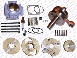 Производительность Головки цилиндров для автомобиля поршневых колец коленчатого вала Kit (большой комплект отверстия) для 47cc 49cc Мини Мото