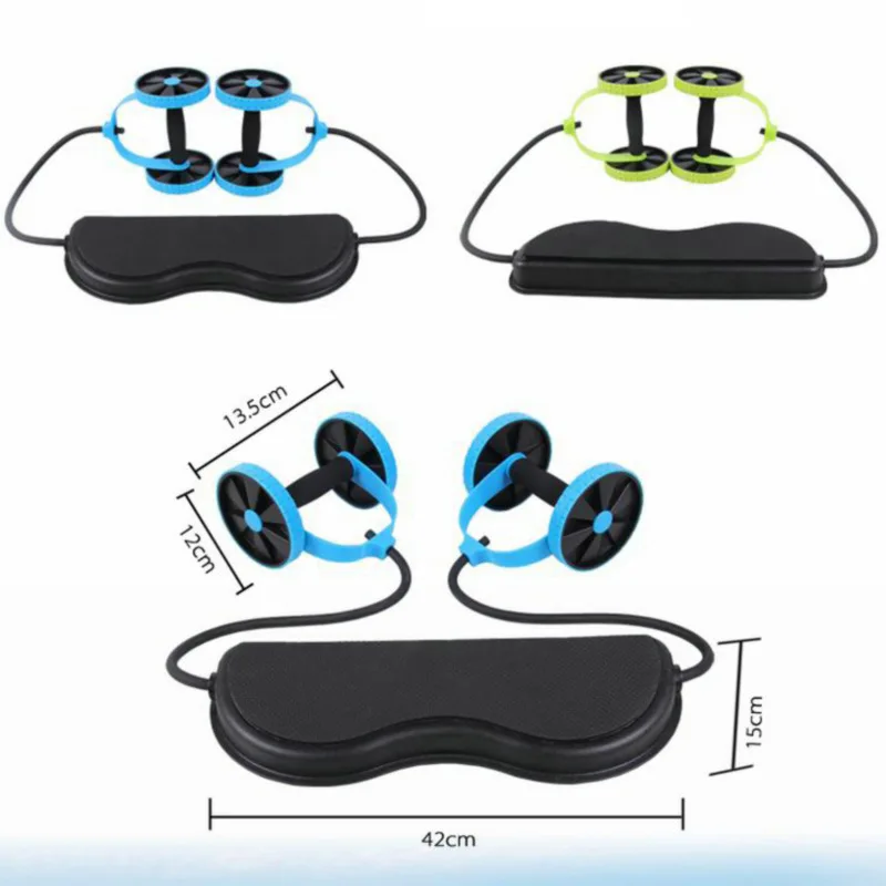 Multi-functional Abdominal Trainer Roller Wheel With Resistance Pull Rope Mat Arm Abdominal Muscle Exercise Fitness Equipment Multi-functional Abdominal Trainer Roller Wheel With Resistance Pull Rope Mat Arm Abdominal Muscle Exercise Fitness Equipment