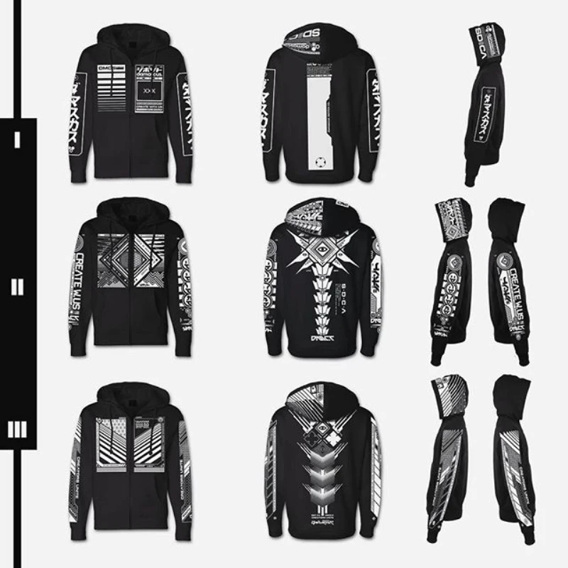 Men Hoodie Sweatshirt Tracksuit Jacket (1)