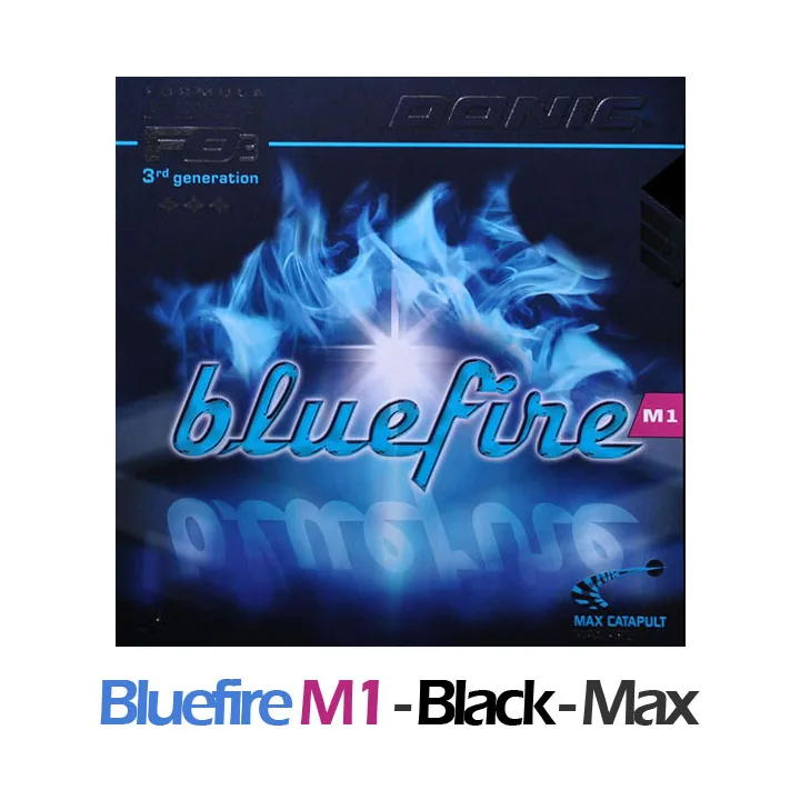 Donic Original Blue fire M1/M2/M3 синяя губка для настольного тенниса, резиновые, сильные прыщи для пинг-понга - Цвет: M1 Black