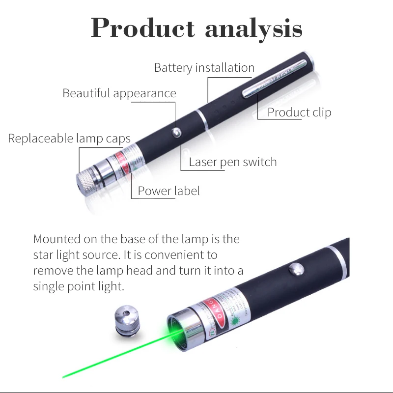 FELYBY المهنية مكتب/الترفيه قلم ليزر منخفضة الطاقة 5 mW الأخضر قلم ليزر مجموعات مع 4 أنواع من مؤشر ليزر FELYBY المهنية مكتب/الترفيه قلم ليزر منخفضة الطاقة 5 mW الأخضر قلم ليزر مجموعات مع 4 أنواع من مؤشر ليزر