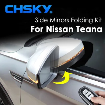 

CHSKY Car Side Mirror Folding System for Nissan Teana 2009-2017 Auto Side Mirror Fold Kit Rear View Mirror Unfolding car Styling