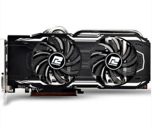 New Graphics card DATALAND R9 380X cool to 4G 2048 SP / 256Bit graphics card game video card HDMI+DVI+DVI free shipping