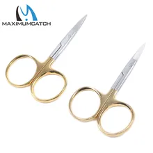 Maximumcatch 2 шт./лот новые ножницы для ловли нахлыстом AH018 из нержавеющей стали рыболовные ножницы рыболовные снасти коробка