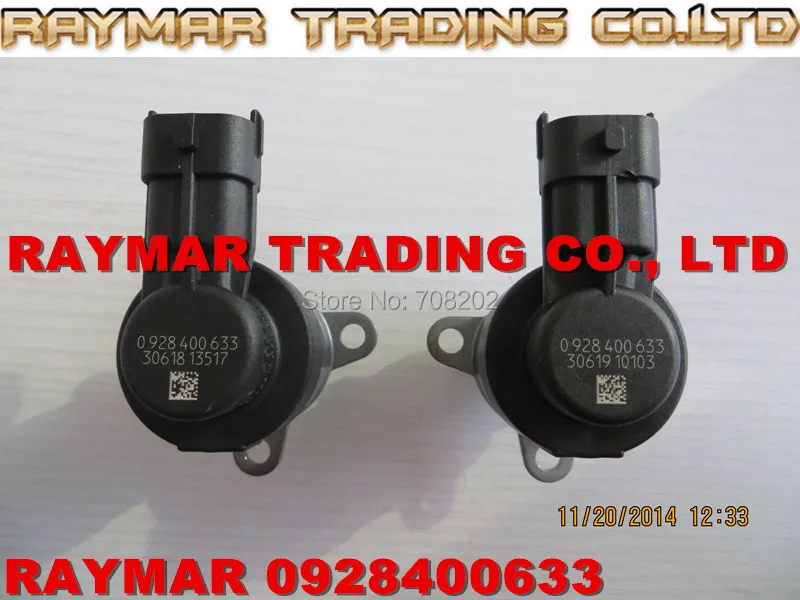 

ZME volume control valve 0928400633 for 0445010118, 0445010189, 0445010399