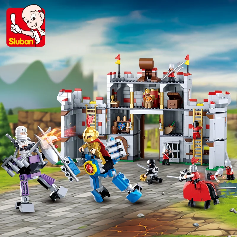 Набор строительных блоков для детей конструктор из 887 деталей|block toys|building blocks toytoys