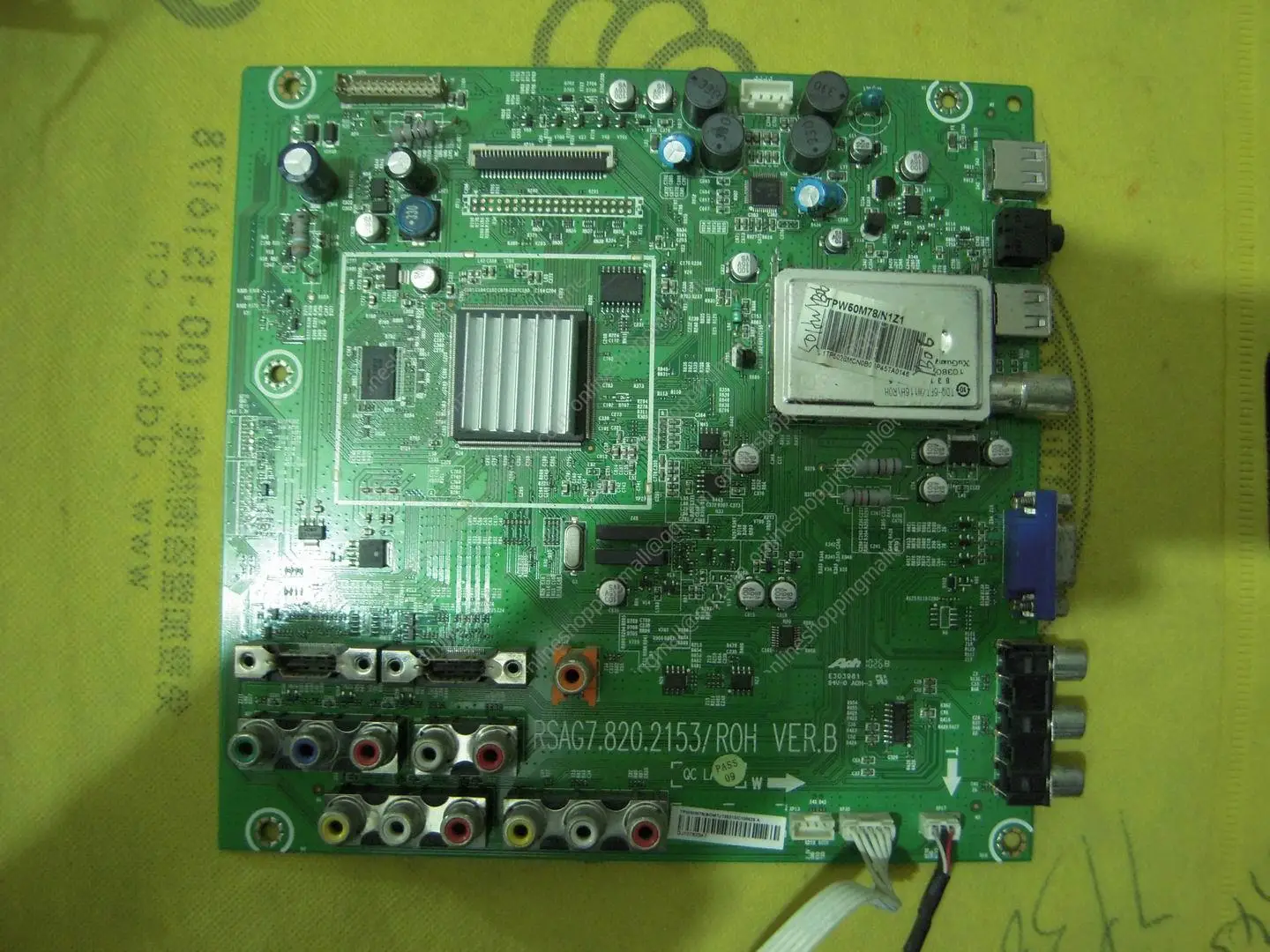 

RSAG7.820.2153 TPW50M78 motherboard with S50HW-YB06 screen