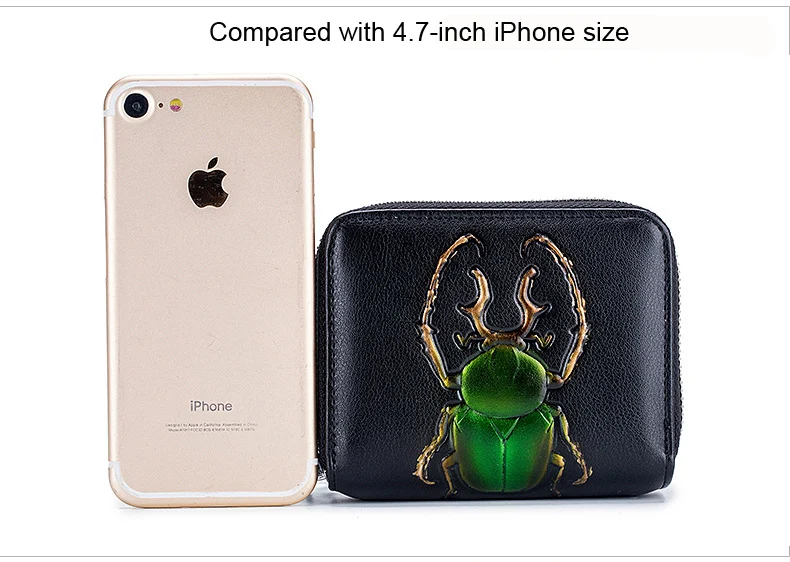 Designer Marca Moda Beetle Impresso Titular Do