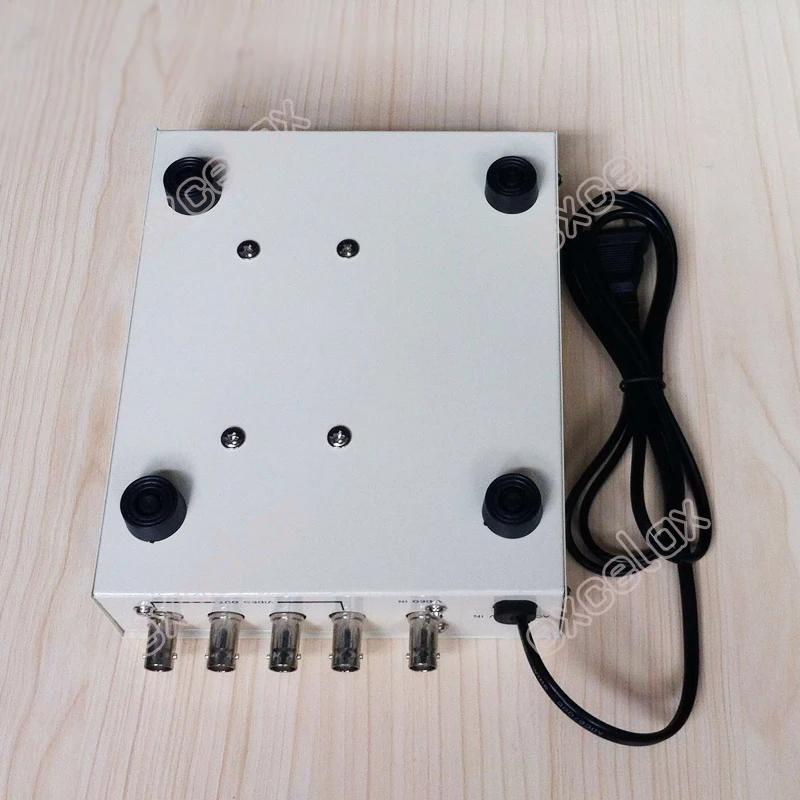 AC110V AC220V 1 в 4 наружный композитный разъем BNC видеодистрибьютор канала видео сигнал