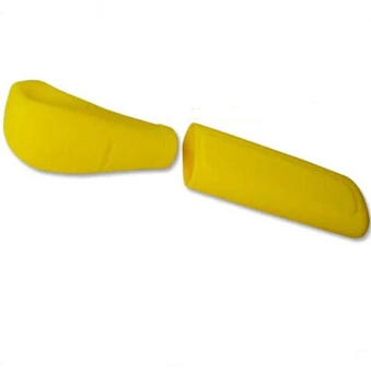 2 шт. комплект Силиконовые шестерни Обложка ручной тормоз крышки decoation чехол для Ford FOCUS 2 mk2 фокус 3 mk3 стайлинга автомобилей авто аксессуары - Название цвета: for AT yellow