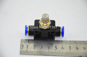 

SNS Pneumatic compents SPA-10 two sides pipe speed controller OD 10MM throttle valve fast couple one touch air fitting