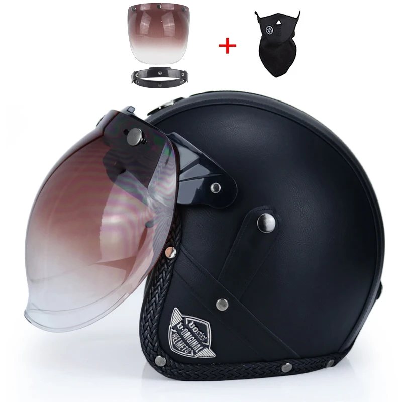 Vintage Moto Helmet