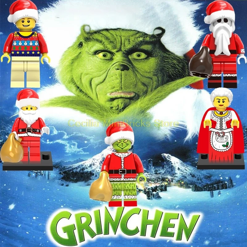 

Legoing Christmas Gift Grinch Flash Han Solo Batman Robin Joker C3PO Building Blocks Compatible With Legoings Toy For Children