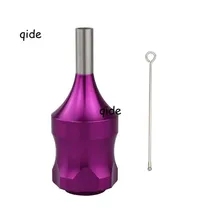 ЧПУ Ремесло Алюминиевый Grip Татуировки Для Картридж Игла 30 мм Высокого Качества Лучший Продавец Фиолетовый