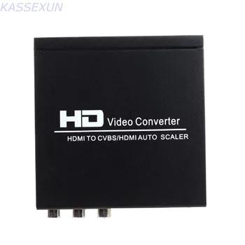 

Hdmi to hdmi/cvbs scaler converter, support HDCP code, hdmi converter, hdmi to cvbs converter, Free shipping
