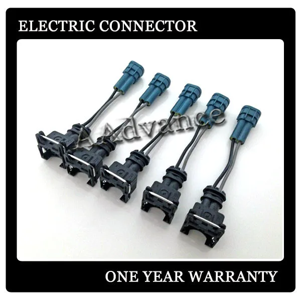 Automotive Fuel Injector Wiring Connectors EV1 female to Injector Male