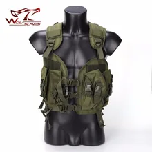 Wolfslaves Новое поступление открытый 97 печать Тактический Жилет Охотничий военный жилет для CS спецназа