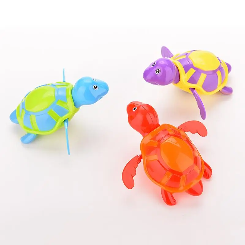 Small-new-born-babies-Swim-Turtle-Toys-Bath-Swim-Clockwork-Turtle-ToySmall-Animal-Bath-Toy-Classic