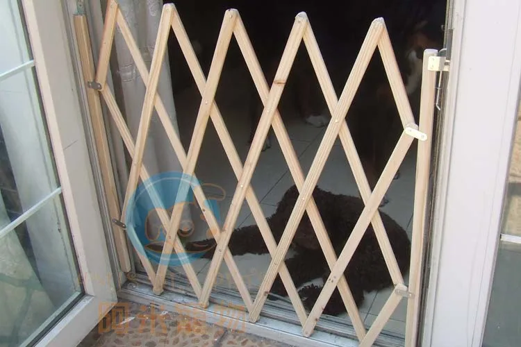 بسيطة التركيب سياج خشبي سياج الكلب أبواب منزلقة الأبواب الخشب سياج حديدي pet العزلة سلامة سلامة الطفل بسيطة شبكات