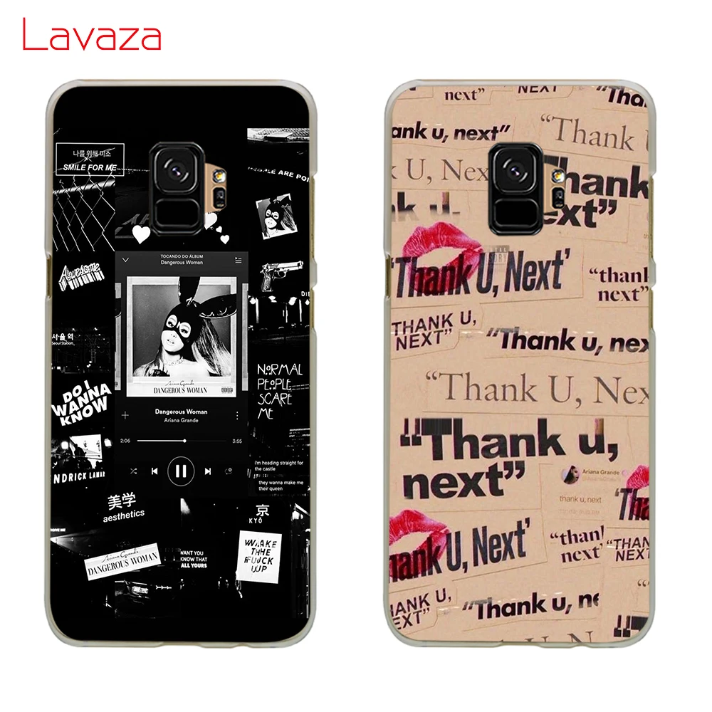 Lavaza Ariana Grande Thank U Next жесткий чехол для телефона samsung Galaxy A10 A30 A40 A50 A70 M10 M20 M30 чехол