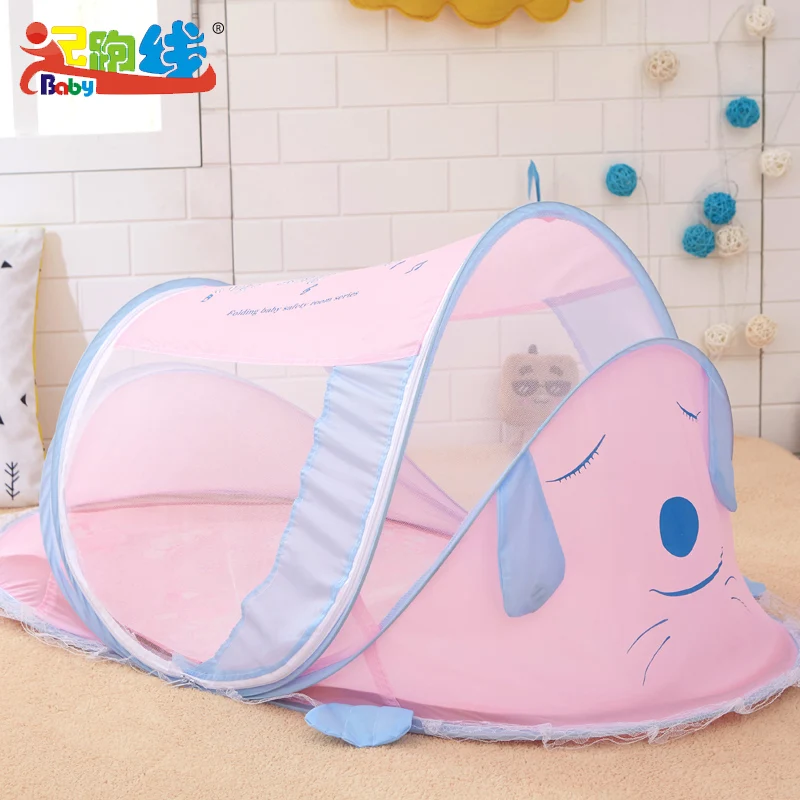 

Cute Dog Duck Cartoon Mosquito Net For Babies Boys Girls Safety Baby Mosquito Bet Cradle Canopy For Bed Suit 0~5 Years Old Baby