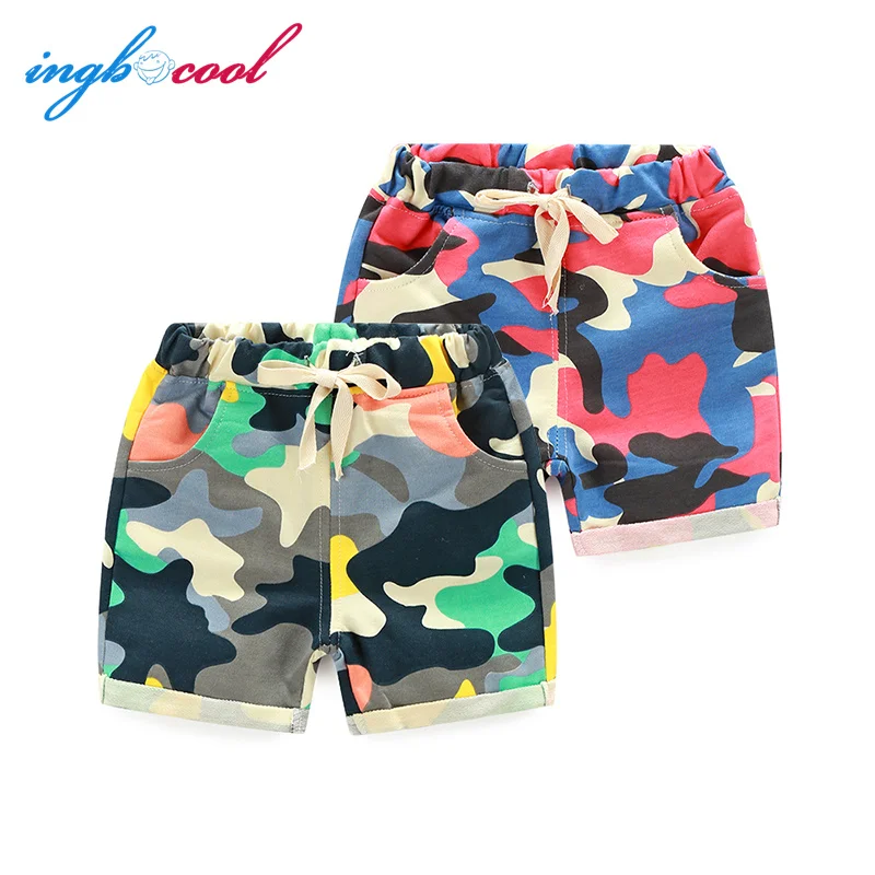 2016 summer Baby boy Fashion Children's Clothing Kids Boy Camouflage Army Harem Shorts Pants