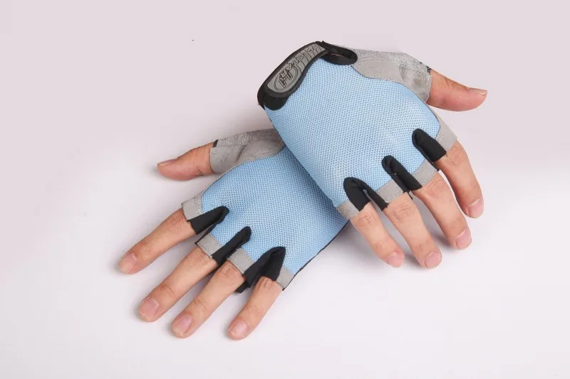 Спортивные перчатки Фитнес GYM Половина Finger Атлетические Прихватки для мангала тренировки Многофункциональный для Для мужчин и Для женщин