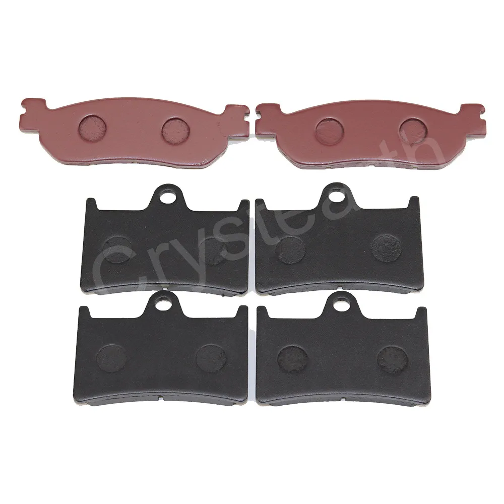 

Motorcycle Front & Rear Brake Pads For Yamaha YZF 600 R6 1999-2002/YZF 1000 R1 2002-2003 2001 2000 YZF600 R6 YZF1000