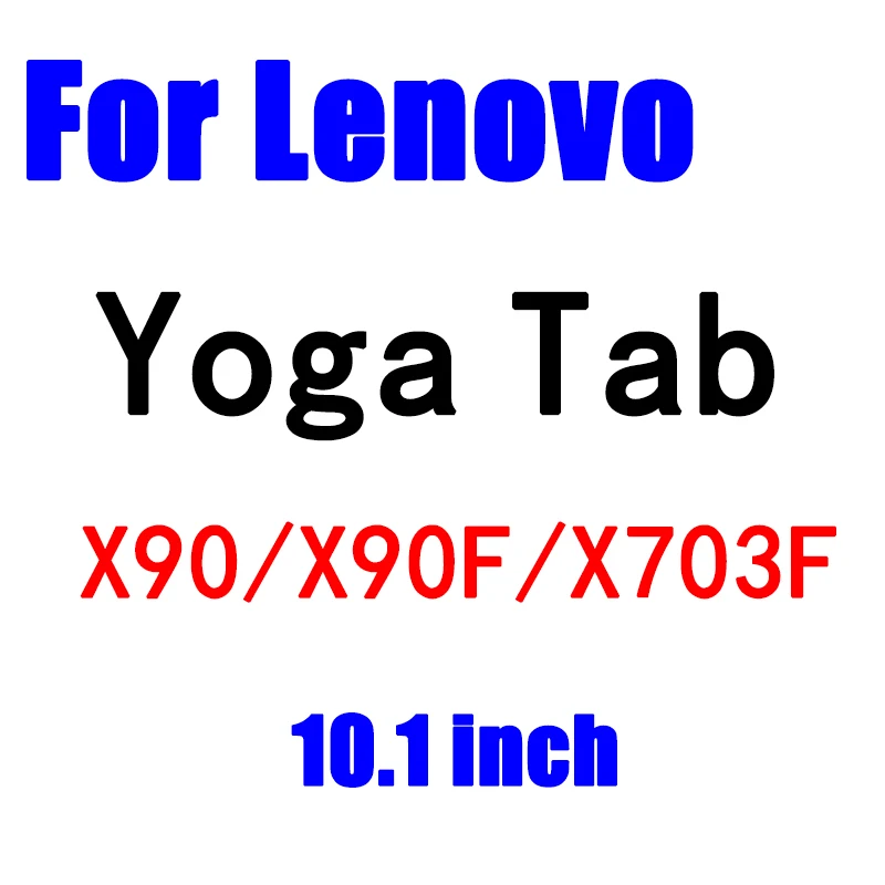 Закаленное стекло для lenovo Yoga Tab 3 Pro X50M X90 850F 730M 4 10 8 Plus TB-X304L TB-X304F Защитная пленка для экрана TB-X704L - Цвет: Yoga Tab X90 X90F