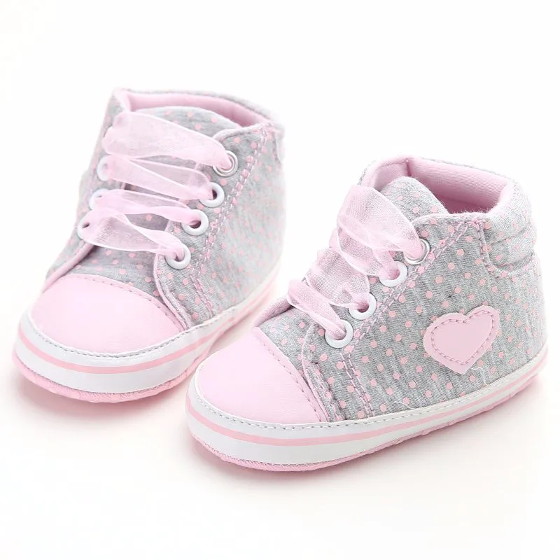Модные Классические повседневные Детские кроссовки принцессы для маленьких девочек, милые детские кроссовки для новорожденных, детская