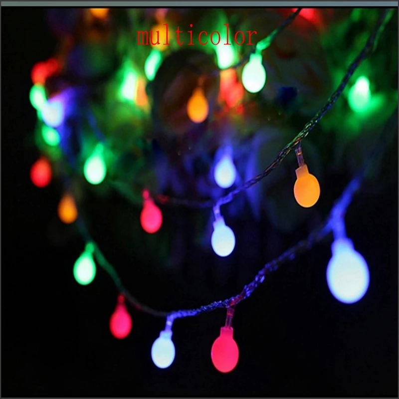 USB Powered Battery Powered 1M 2M 3M 5M 10M Fairy Flower Globe LED String Christmas Holiday Wedding Party Decoration Lights