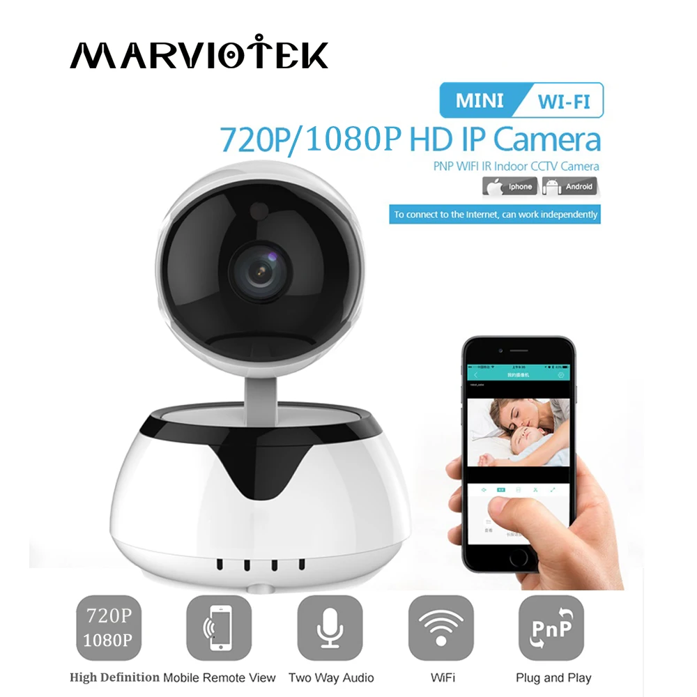 HD 720P Home Security IP Camera Wifi Two Way Audio Mini Wireless Camera 1080P Night Vision CCTV Camera WiFi Baby Monitor P2P IR HD 720P Home Security IP Camera Wifi Two Way Audio Mini Wireless Camera 1080P Night Vision CCTV Camera WiFi Baby Monitor P2P IR