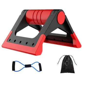 

Push Up Bars Foldable Slip-Resistance Pushup Bar Stands with Padded Handles for Workout Training EDF88