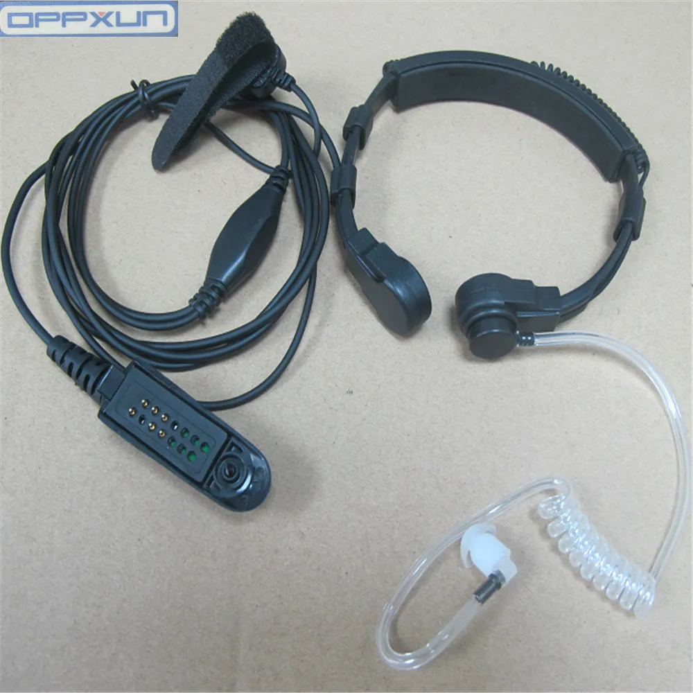

OPPXUN Telescopic throat control finger air guide earphone for Motorola PRO5150, PRO5350, PRO5450, PRO5550, PRO7150, radios