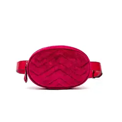 Caker бренд 2018 для женщин Бархат поясная сумка Мода V ромбовидная решетка поясная Сумки Оптовая Прямая поставка